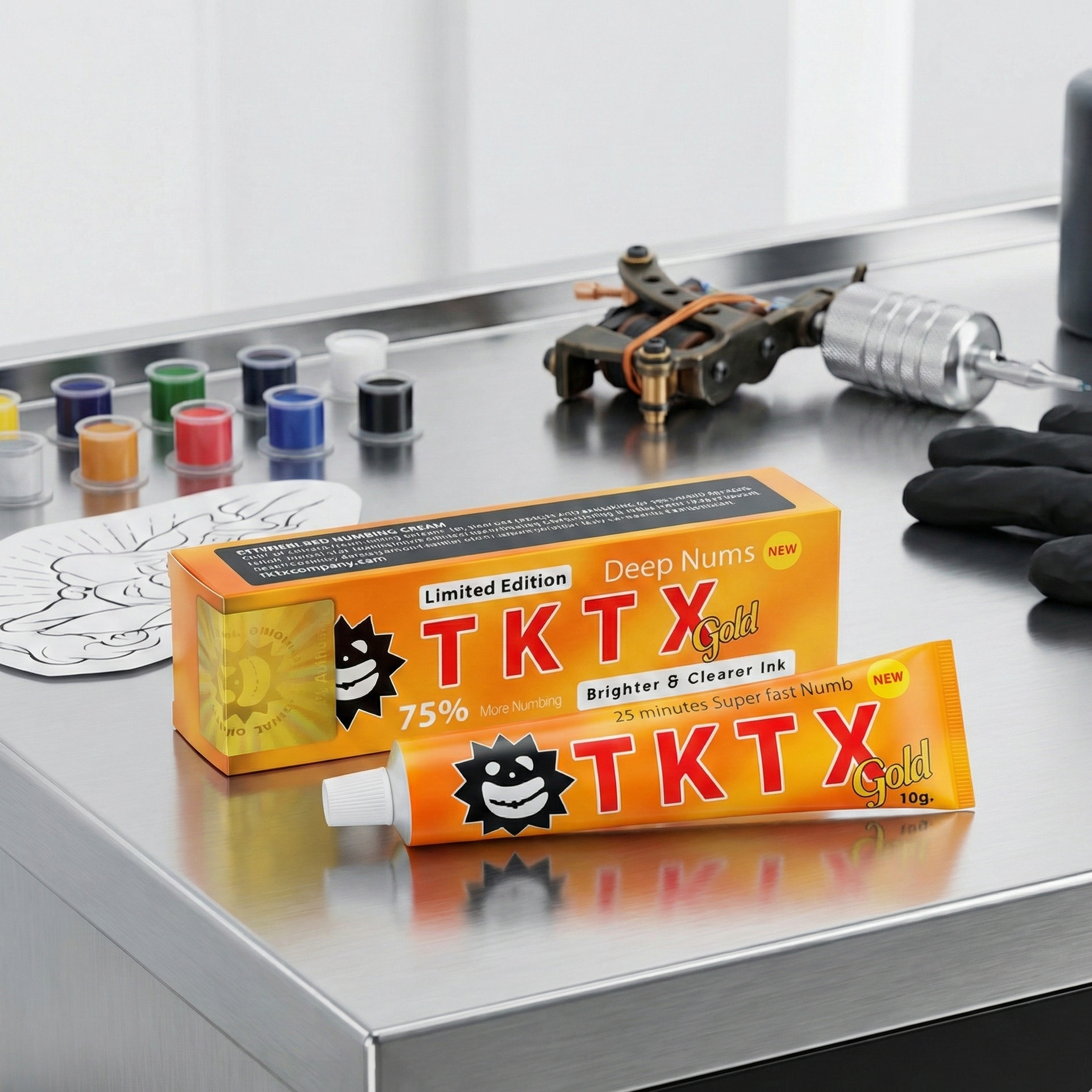 Pack 5 - TKTX GOLD 75% - The Best Cream Ever